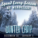 Зимний лагерь Windells в Орегоне ( США)