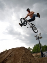   No foot  BMX